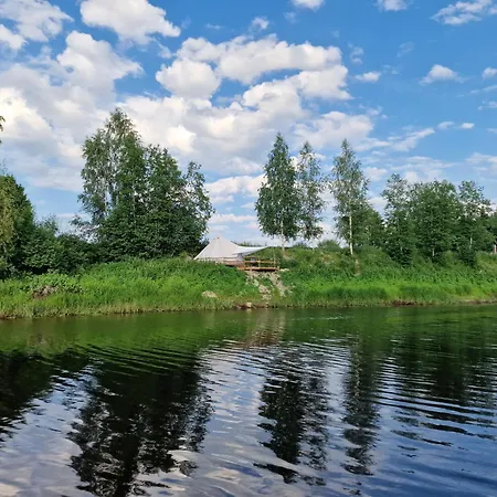 Sunset Glamping - Luksustelttamajoitus Powerparkin Laehellae 럭셔리텐트 *