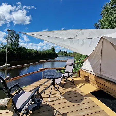 럭셔리텐트 Sunset Glamping - Luksustelttamajoitus Powerparkin Laehellae Voltti