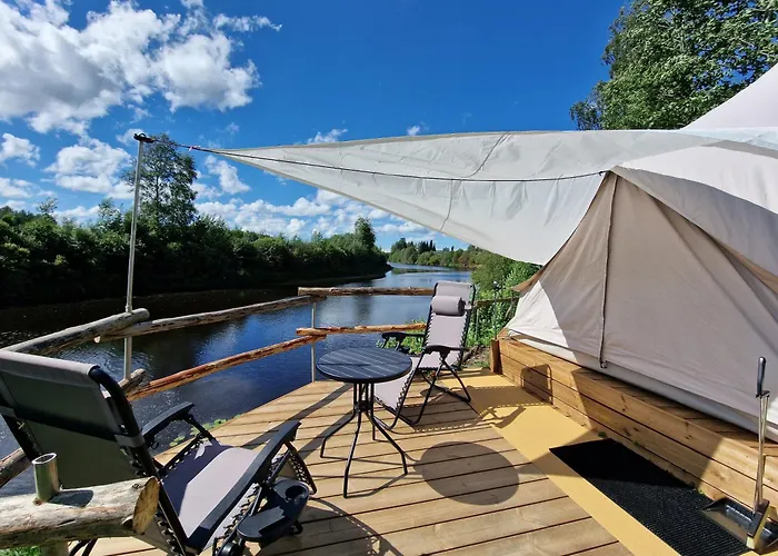 Luksusteltat Sunset Glamping - Luksustelttamajoitus Powerparkin Lähellä Voltti