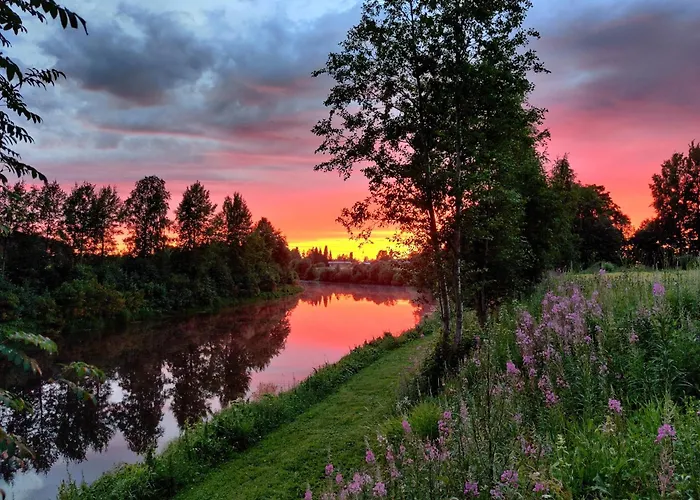 Sunset Glamping - Luksustelttamajoitus Powerparkin Lähellä Voltti